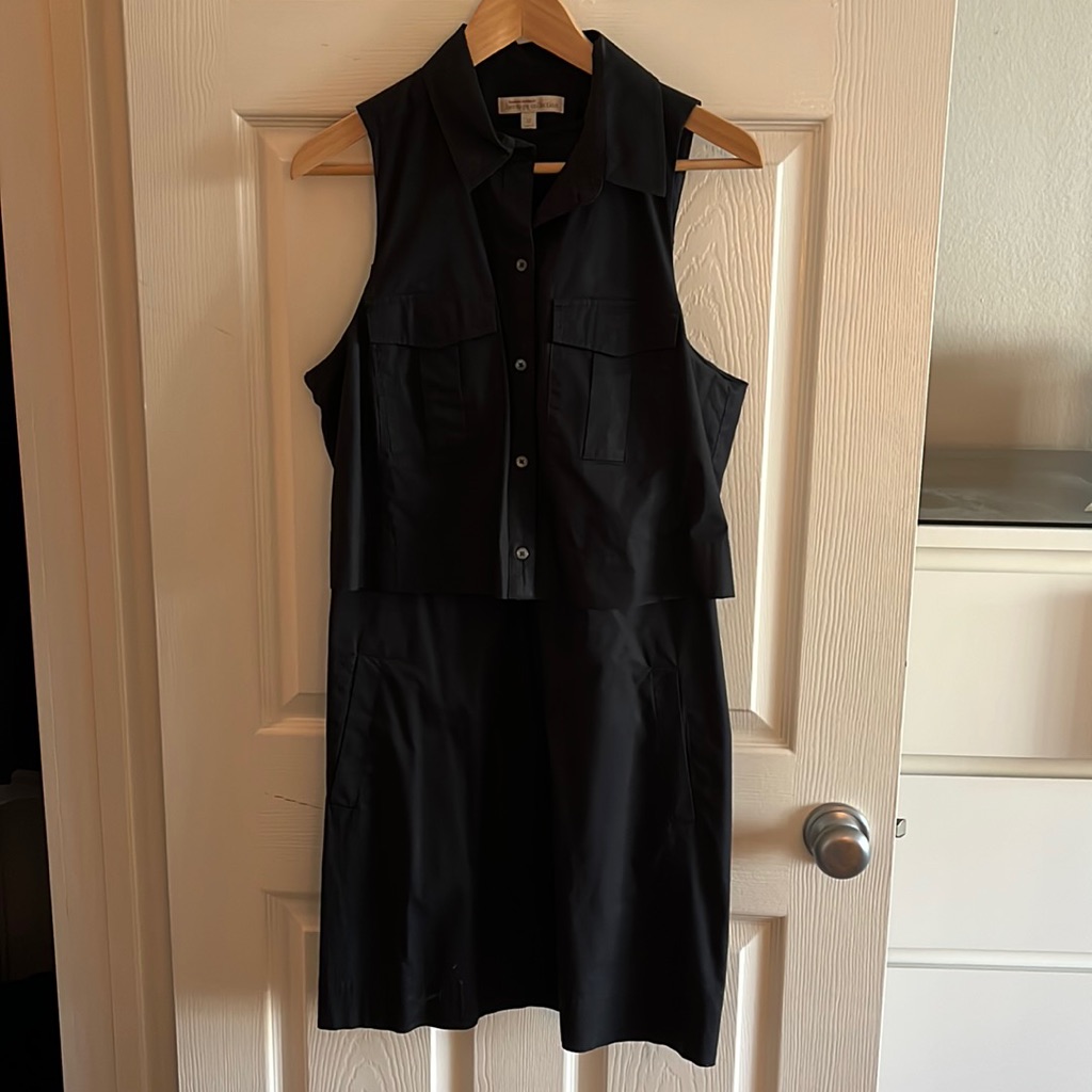 Banana Republic Heritage Collection Black Dress Size 12